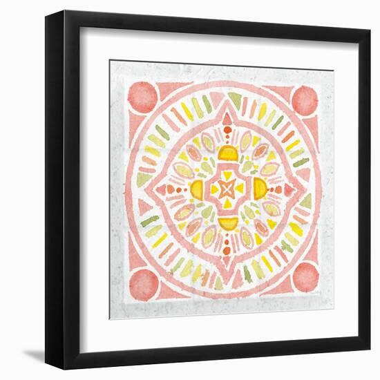 Citrus Tile IV v2-Elyse DeNeige-Framed Art Print