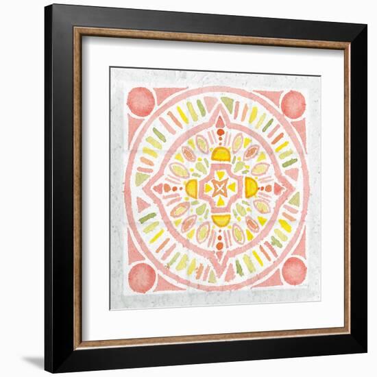 Citrus Tile IV v2-Elyse DeNeige-Framed Art Print