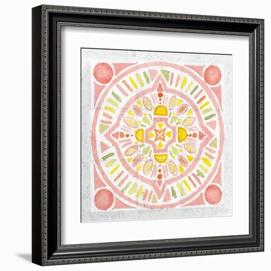 Citrus Tile IV v2-Elyse DeNeige-Framed Art Print