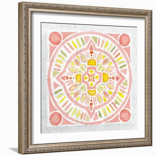 Citrus Tile IV v2-Elyse DeNeige-Framed Art Print