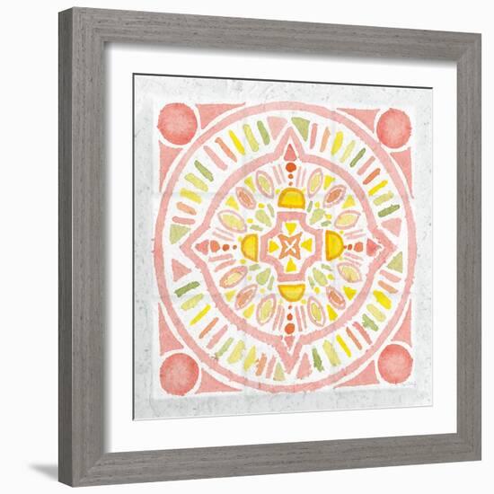 Citrus Tile IV v2-Elyse DeNeige-Framed Art Print