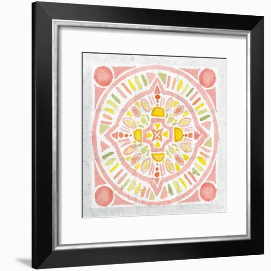 Citrus Tile IV v2-Elyse DeNeige-Framed Art Print