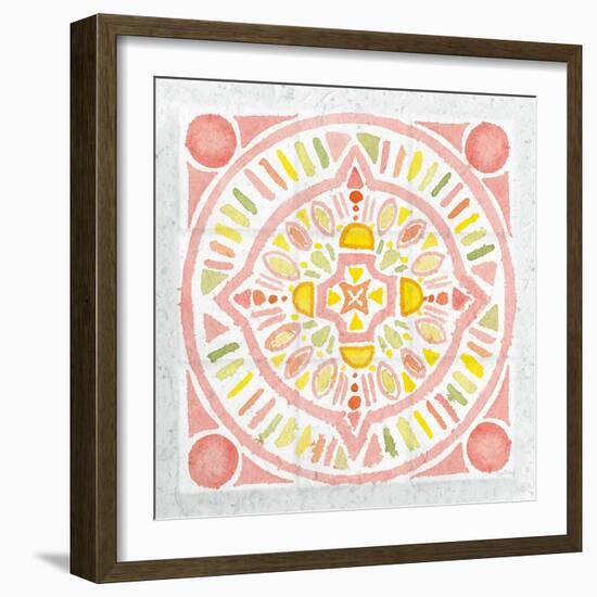 Citrus Tile IV v2-Elyse DeNeige-Framed Art Print