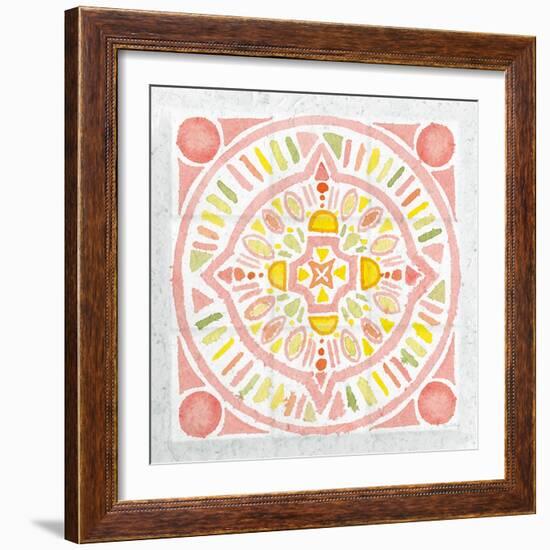 Citrus Tile IV v2-Elyse DeNeige-Framed Art Print