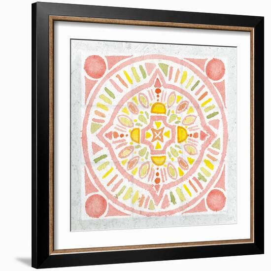 Citrus Tile IV v2-Elyse DeNeige-Framed Art Print