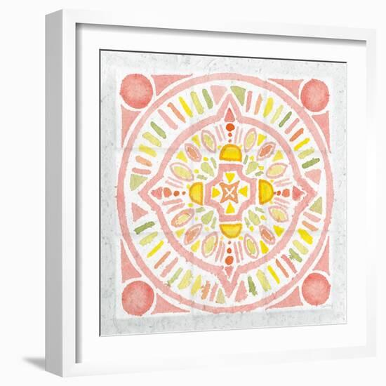 Citrus Tile IV v2-Elyse DeNeige-Framed Art Print