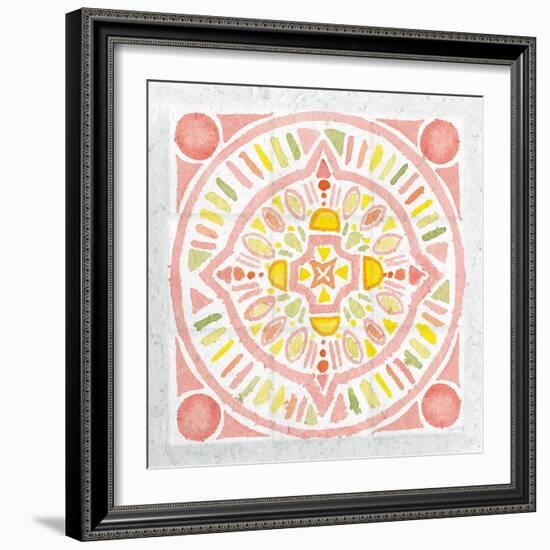 Citrus Tile IV v2-Elyse DeNeige-Framed Art Print