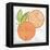 Citrus Tile V-Elyse DeNeige-Framed Stretched Canvas