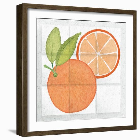 Citrus Tile V-Elyse DeNeige-Framed Art Print