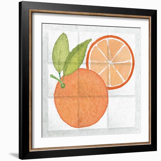 Citrus Tile V-Elyse DeNeige-Framed Art Print