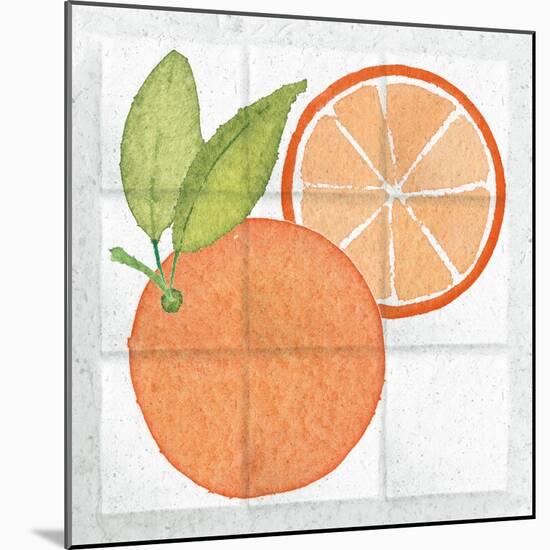 Citrus Tile V-Elyse DeNeige-Mounted Art Print