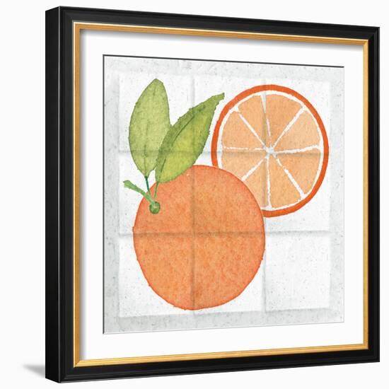 Citrus Tile V-Elyse DeNeige-Framed Art Print