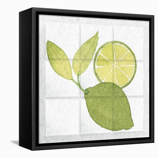 Citrus Tile VII-Elyse DeNeige-Framed Stretched Canvas