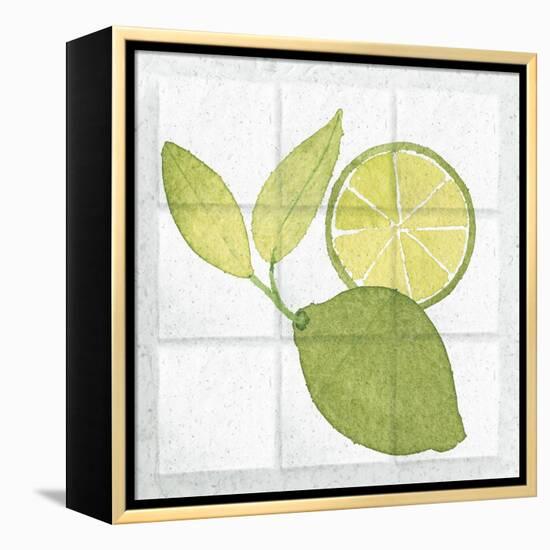 Citrus Tile VII-Elyse DeNeige-Framed Stretched Canvas