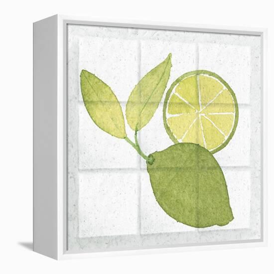 Citrus Tile VII-Elyse DeNeige-Framed Stretched Canvas