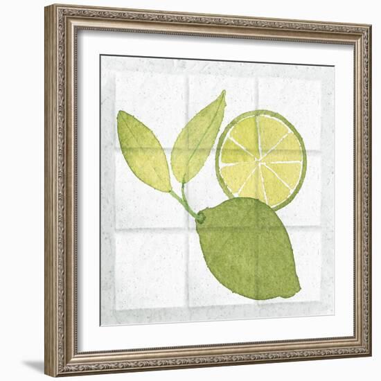 Citrus Tile VII-Elyse DeNeige-Framed Art Print