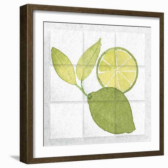 Citrus Tile VII-Elyse DeNeige-Framed Art Print