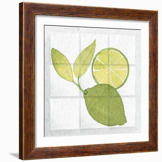 Citrus Tile VII-Elyse DeNeige-Framed Art Print