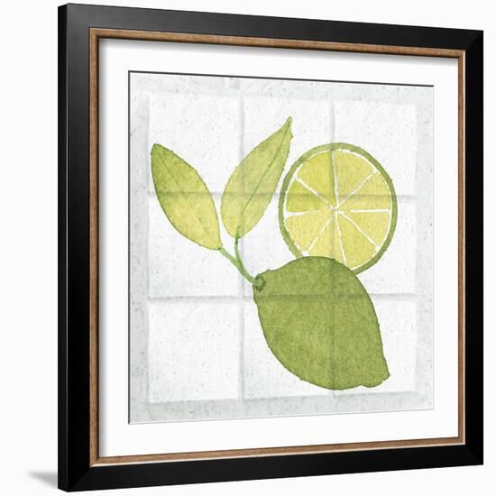 Citrus Tile VII-Elyse DeNeige-Framed Art Print