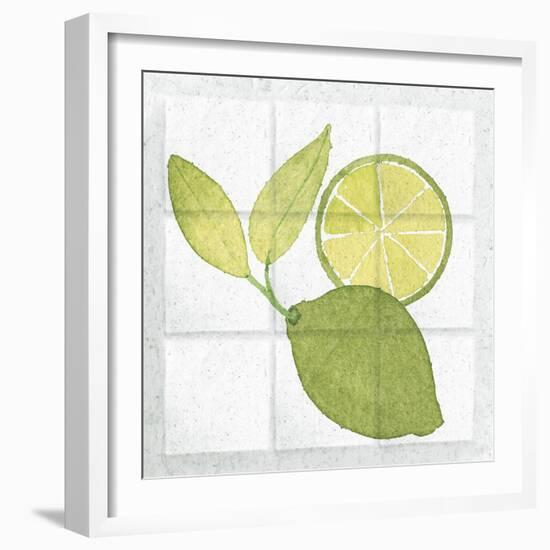 Citrus Tile VII-Elyse DeNeige-Framed Art Print