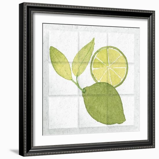 Citrus Tile VII-Elyse DeNeige-Framed Art Print