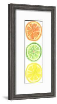 Citrus Trio-Jetty Printables-Framed Art Print