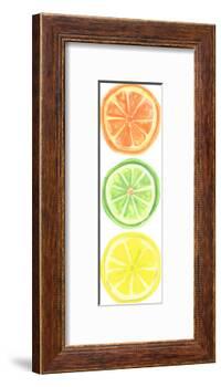 Citrus Trio-Jetty Printables-Framed Art Print