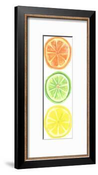 Citrus Trio-Jetty Printables-Framed Art Print