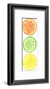 Citrus Trio-Jetty Printables-Framed Art Print