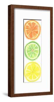 Citrus Trio-Jetty Printables-Framed Art Print