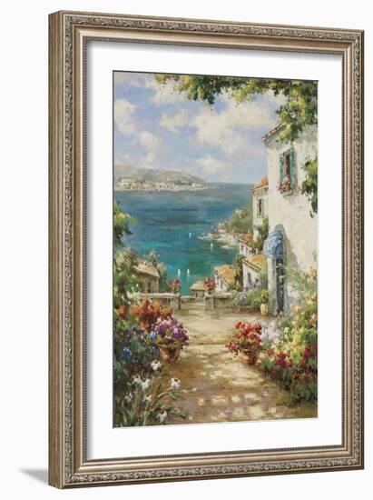 Citta del Mare-Paline-Framed Art Print