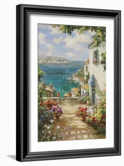 Citta del Mare-Paline-Framed Art Print