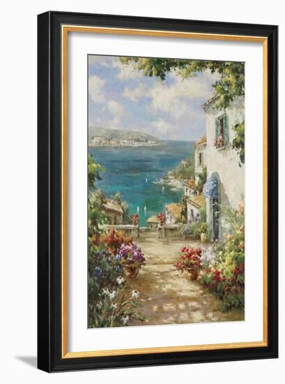 Citta del Mare-Paline-Framed Art Print