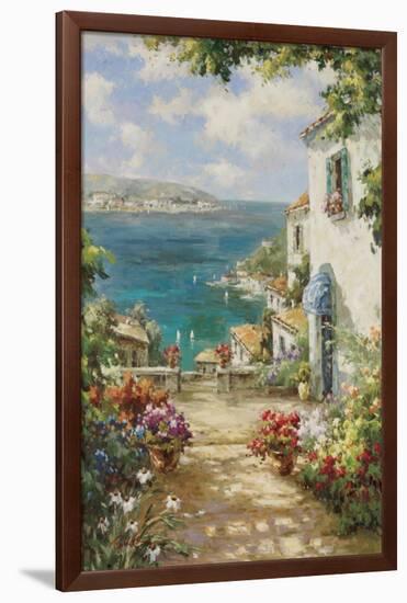 Citta del Mare-Paline-Framed Art Print