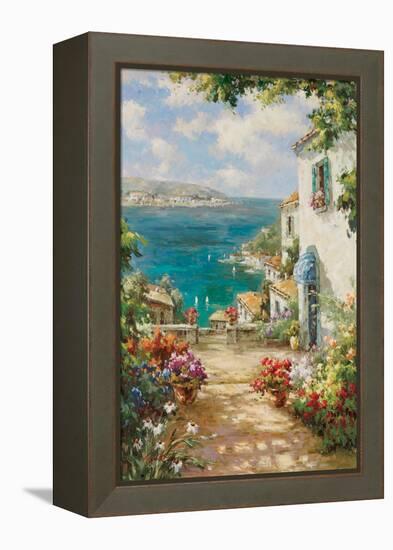 Citta del Mare-Paline-Framed Stretched Canvas