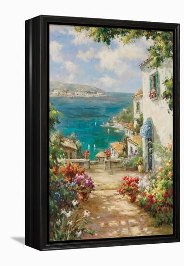 Citta del Mare-Paline-Framed Stretched Canvas