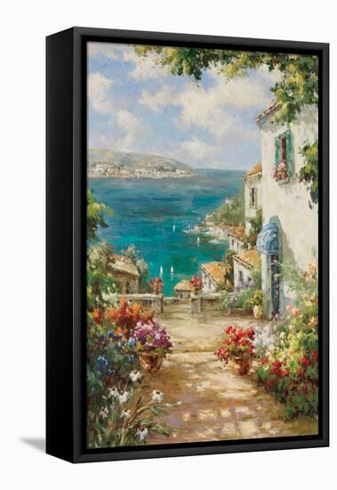 Citta del Mare-Paline-Framed Stretched Canvas