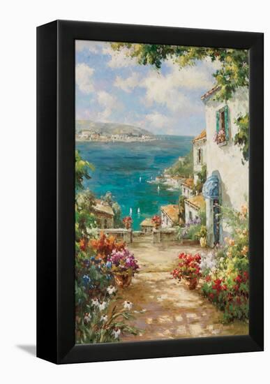 Citta del Mare-Paline-Framed Stretched Canvas