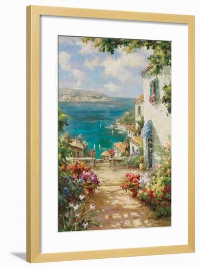 Citta del Mare-Paline-Framed Art Print