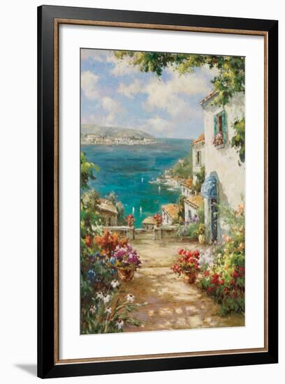 Citta del Mare-Paline-Framed Art Print