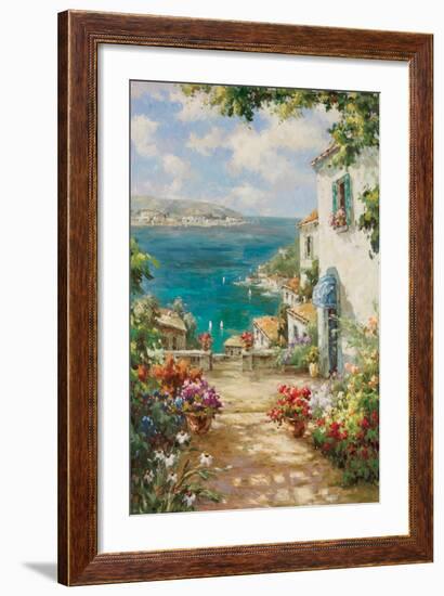 Citta del Mare-Paline-Framed Art Print