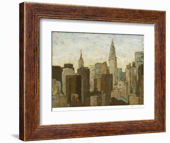 City and Sky II-Megan Meagher-Framed Art Print