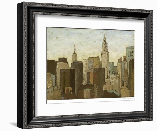 City and Sky II-Megan Meagher-Framed Art Print