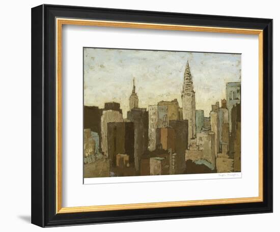City and Sky II-Megan Meagher-Framed Art Print