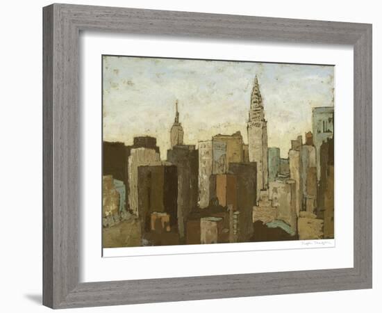 City and Sky II-Megan Meagher-Framed Art Print