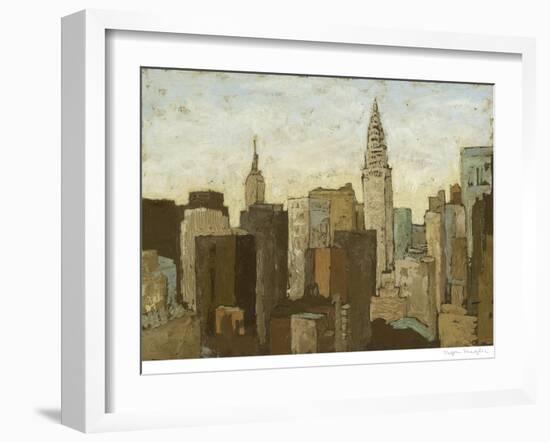 City and Sky II-Megan Meagher-Framed Art Print