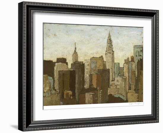 City and Sky II-Megan Meagher-Framed Art Print