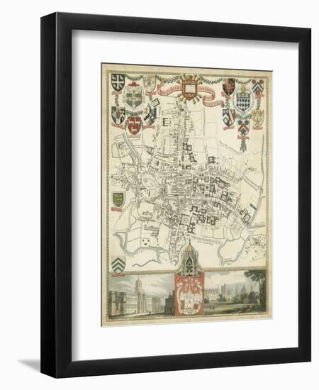 City and University of Oxford-null-Framed Art Print