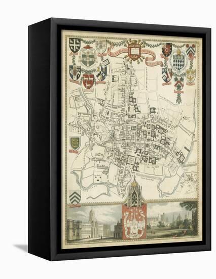 City and University of Oxford-null-Framed Stretched Canvas