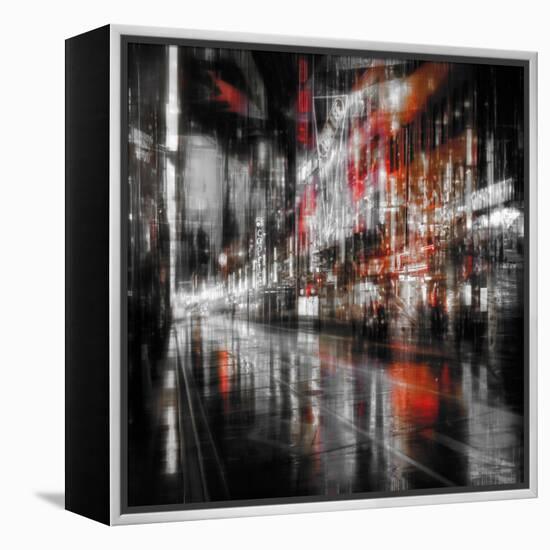 City At Night 5-Ursula Abresch-Framed Premier Image Canvas